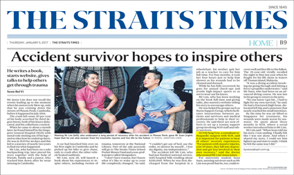 Image of The Strait Times Article Entitled 
